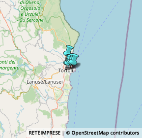 Mappa Zona Ind.le Baccasara comp., 08048 Tortolì NU, Italia (41.35846)