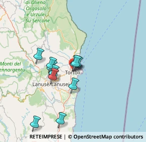 Mappa Via Baugerbu, 08048 Tortolì NU, Italia (12.42273)