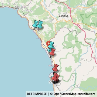 Mappa SS 18 Tirrena Inferiore, 87020 Tortora CS, Italia (10.282)