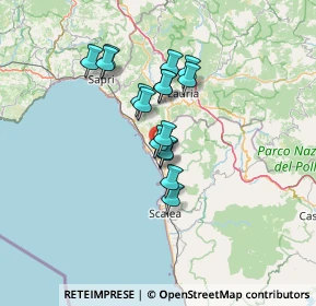 Mappa Via San Paolo, 87020 Tortora CS, Italia (10.93063)