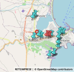 Mappa Via Grazia Deledda, 08048 Tortolì NU, Italia (2.0555)