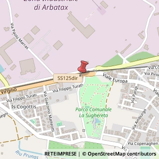 Mappa Viale Arbatax, 148, 08048 Tortolì, Nuoro (Sardegna)
