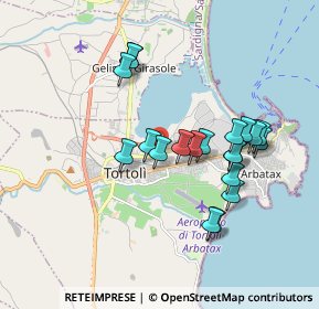 Mappa Via Corbezzolo, 08048 Tortolì NU, Italia (1.7955)