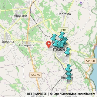 Mappa Via Ugo Spirito, 73039 Tricase LE, Italia (1.73818)