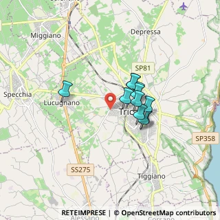 Mappa Via Ugo Spirito, 73039 Tricase LE, Italia (1.24727)