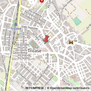 Mappa Via Armando Diaz, 26, 73039 Tricase, Lecce (Puglia)