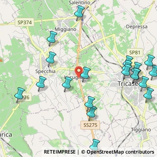 Mappa Via Curtatone, 73039 Tricase LE, Italia (2.9955)