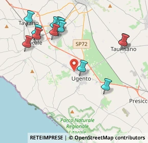 Mappa SS274, 73059 Ugento LE, Italia (5.02769)