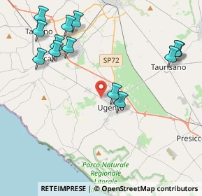 Mappa SS274, 73059 Ugento LE, Italia (5.39308)
