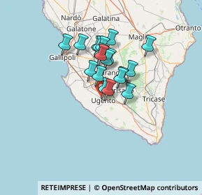 Mappa SS274, 73059 Ugento LE, Italia (10.22684)