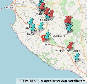 Mappa SS274, 73059 Ugento LE, Italia (9.798)