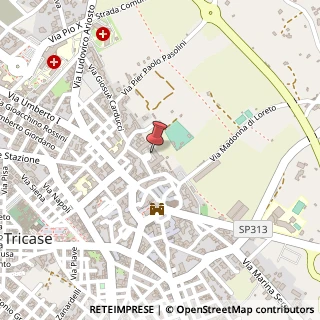 Mappa Via dei Pellai, 66, 73039 Tricase, Lecce (Puglia)