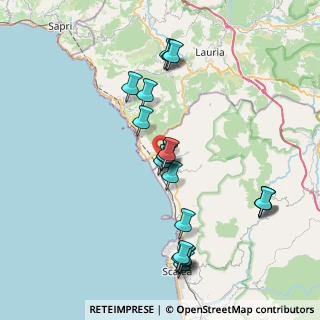 Mappa Via S.S. 18 Loc, 87020 Tortora CS, Italia (8.8665)