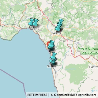 Mappa Via S.S. 18 Loc, 87020 Tortora CS, Italia (11.825)