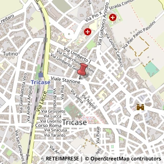 Mappa Viale Stazione, 10, 73039 Tricase, Lecce (Puglia)