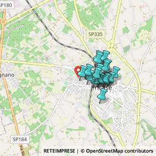 Mappa Via Giovanni Gentile, 73039 Tricase LE, Italia (0.6625)