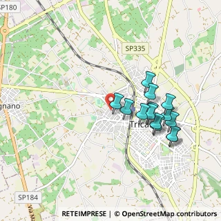 Mappa Via Giovanni Gentile, 73039 Tricase LE, Italia (0.93571)