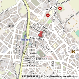 Mappa Viale Stazione, 1, 73039 Tricase, Lecce (Puglia)