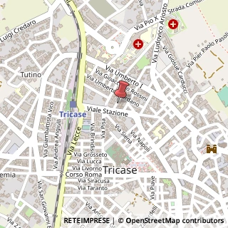 Mappa Via Lorenzo Perosi, 5, 73039 Tricase, Lecce (Puglia)