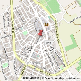 Mappa Via Roma, 21, 73040 Specchia, Lecce (Puglia)
