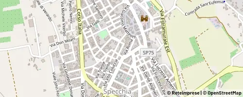 Mappa Specchia