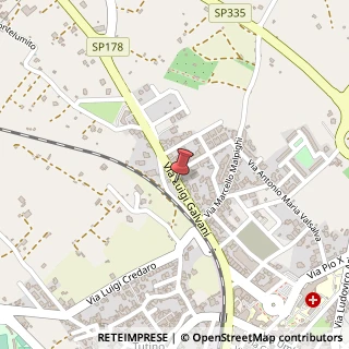 Mappa Via galvani, 73039 Tricase, Lecce (Puglia)