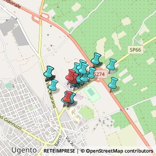 Mappa Via Comunale Ant. DI Taurisano, 73059 Ugento LE, Italia (0.31346)