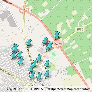 Mappa Via Taurisano Zona Artigianale, 73059 Ugento LE, Italia (0.623)