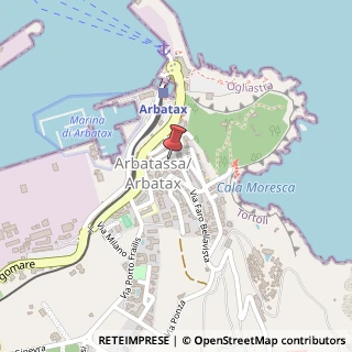 Mappa Via Faro Bellavista, 10, 08048 Tortolì, Nuoro (Sardegna)
