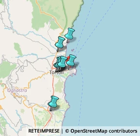 Mappa Riva Molo di Ponente, 08048 Tortolì NU, Italia (4.86167)