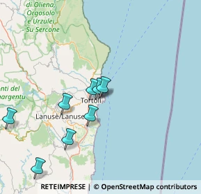 Mappa Riva Molo di Ponente, 08048 Tortolì NU, Italia (27.59)