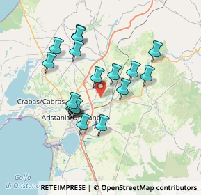 Mappa Pardu Nou, 09077 Solarussa OR, Italia (6.81389)