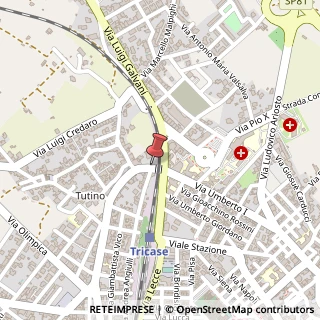 Mappa Via San Gaetano, 2, 73039 Tricase, Lecce (Puglia)