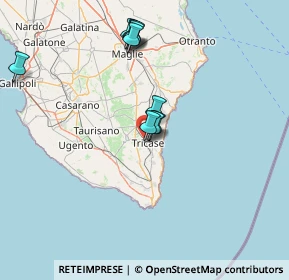 Mappa Via Andrea Giaccari, 73039 Tricase LE, Italia (17.17091)