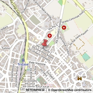 Mappa Via umberto i 102, 73039 Tricase, Lecce (Puglia)