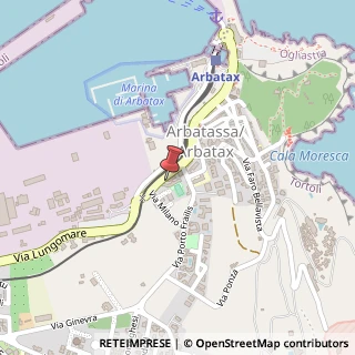 Mappa Via Lungomare, 42, 08048 Tortolì, Nuoro (Sardegna)