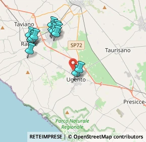 Mappa Viale Aldo Moro, 73059 Ugento LE, Italia (4.48846)