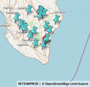 Mappa Ospedale Giovanni Panico, 73039 Tricase LE, Italia (15.151)