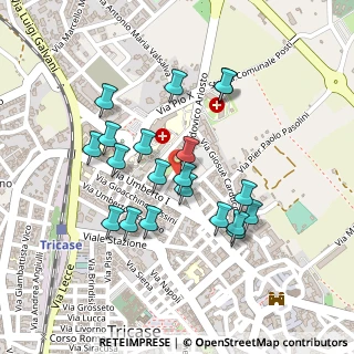 Mappa Ospedale Giovanni Panico, 73039 Tricase LE, Italia (0.2235)