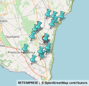 Mappa Ospedale Giovanni Panico, 73039 Tricase LE, Italia (6.02059)