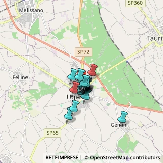 Mappa Via Capitano Congedi, 73059 Ugento LE, Italia (1.008)