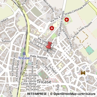Mappa Via mascagni 40, 73039 Tricase, Lecce (Puglia)