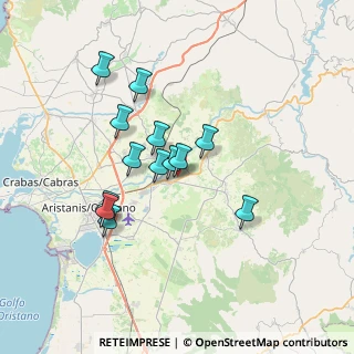 Mappa Località San Giuliano, 09088 Simaxis OR, Italia (6.40692)