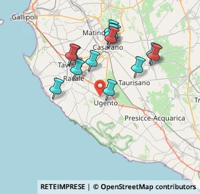 Mappa Via, 73059 Ugento LE, Italia (7.37)