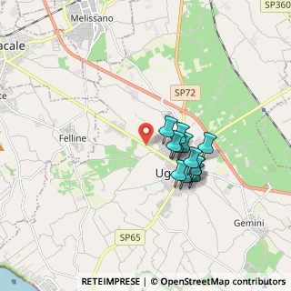Mappa CAP, 73059 Ugento LE, Italia (1.46417)