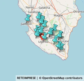 Mappa Via, 73059 Ugento LE, Italia (10.073)