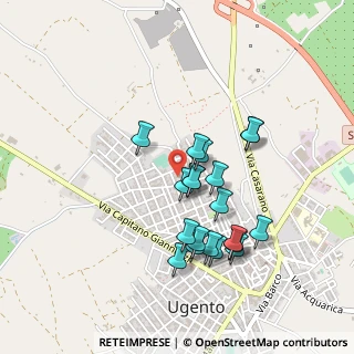 Mappa Via Armida Nazareno, 73059 Ugento LE, Italia (0.4475)