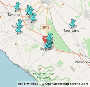 Mappa Via Armida Nazareno, 73059 Ugento LE, Italia (4.15)