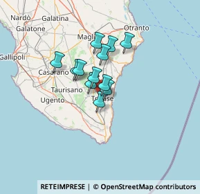 Mappa Via Olimpica, 73039 Tricase LE, Italia (9.0175)