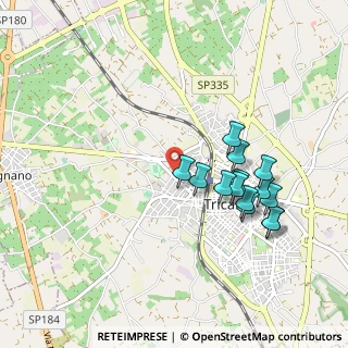 Mappa Via Olimpica, 73039 Tricase LE, Italia (0.98)